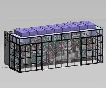 高速小方形焊接卷绕一体机