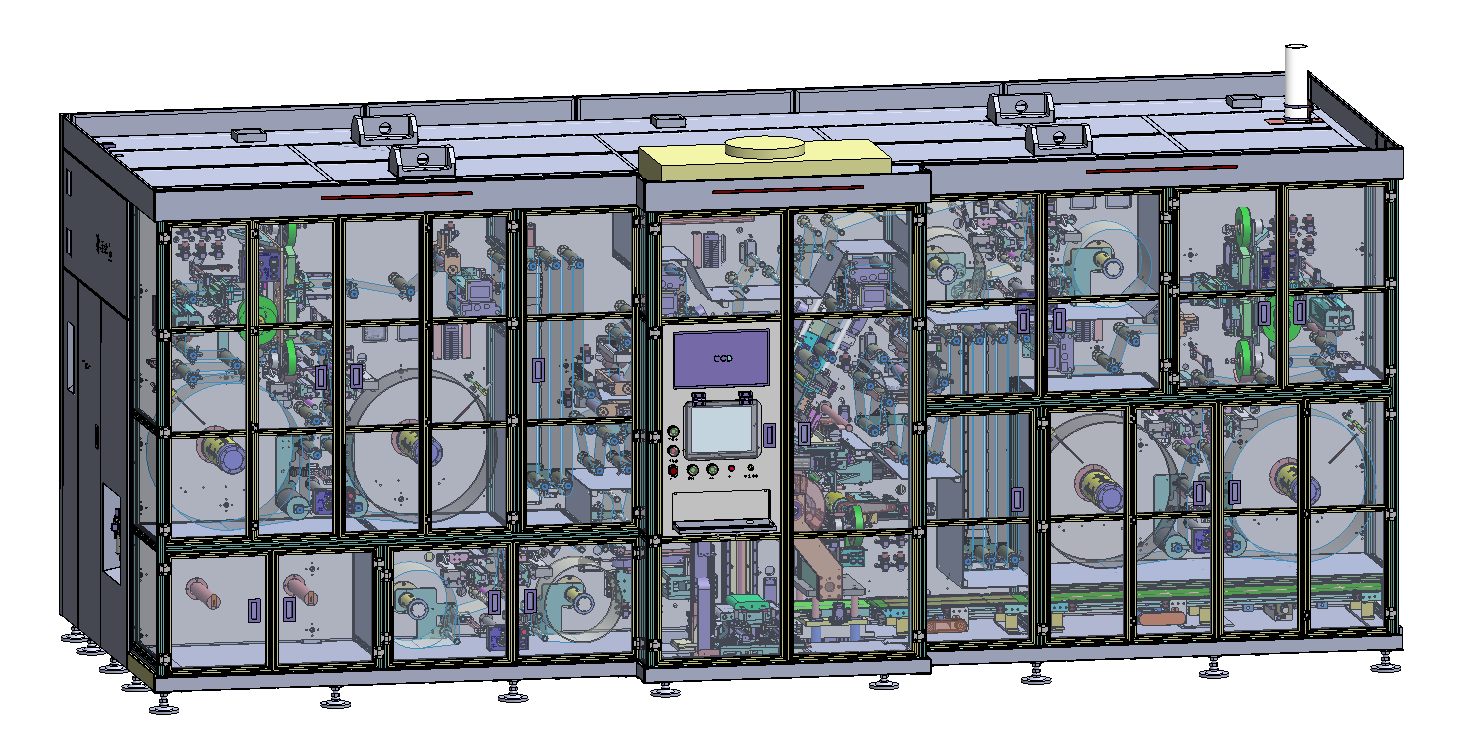 储能激光切卷绕一体机