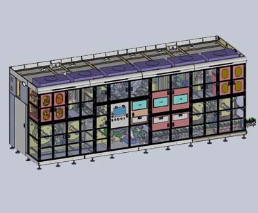 动力大圆柱激光切卷绕一体机